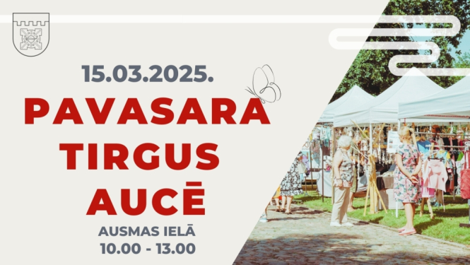 Pavasara tirgus Aucē 15.03.2025.