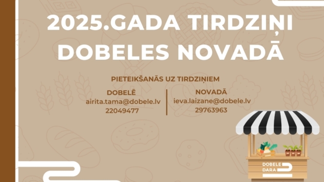 Tirdziņu plāns 2025. gadam