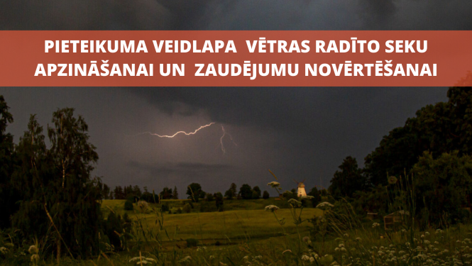 pieteikuma veidlapa