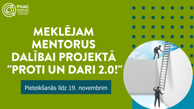Meklējam mentorus 