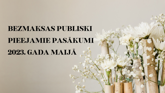 bezmaksas pasākumi