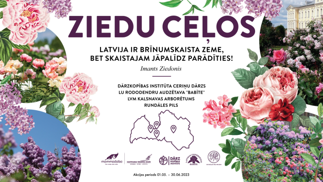 ziedu ceļos