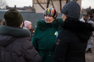 Atbalsta mītiņš Ukrainai