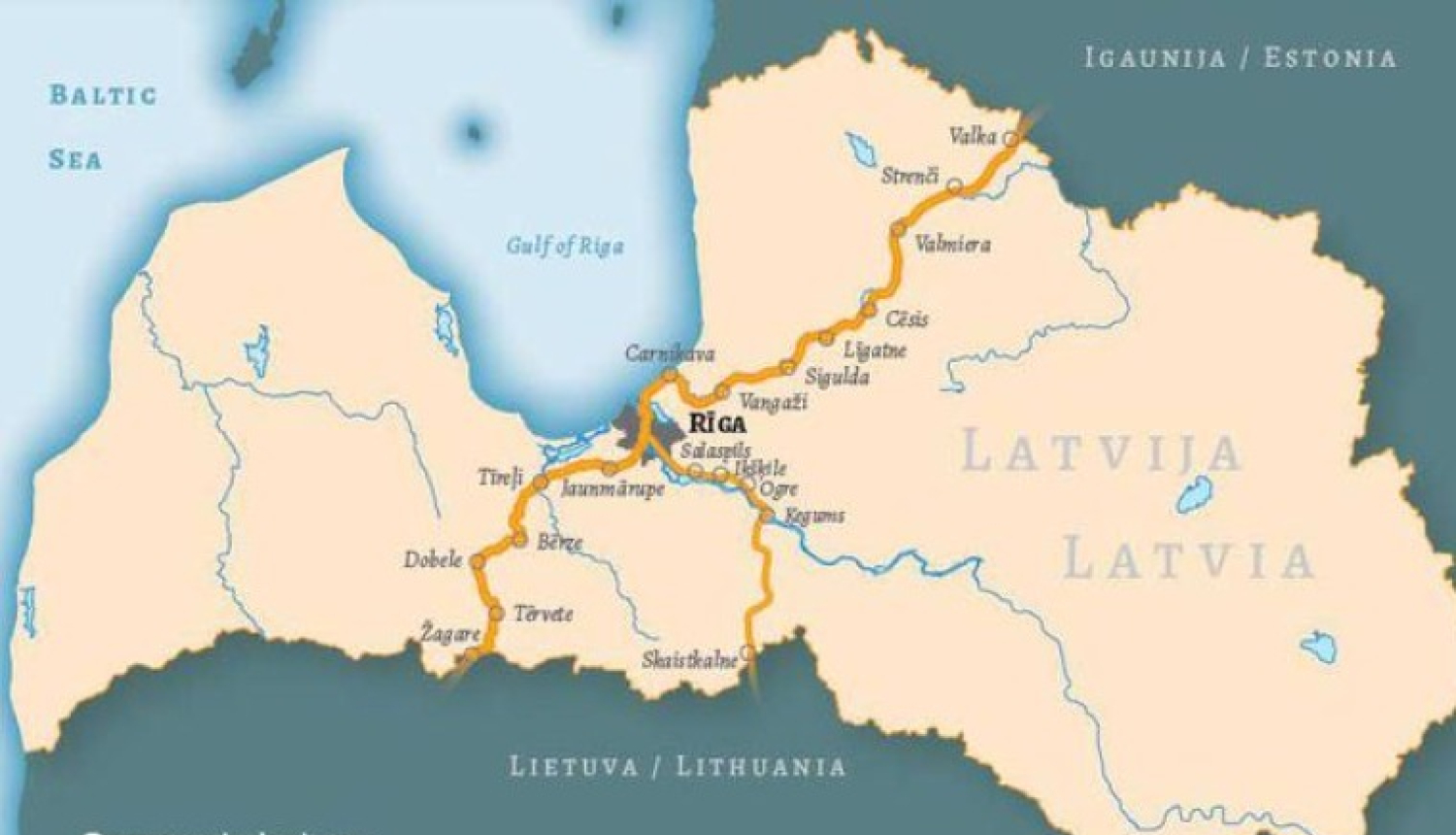 Rīga - Žagare