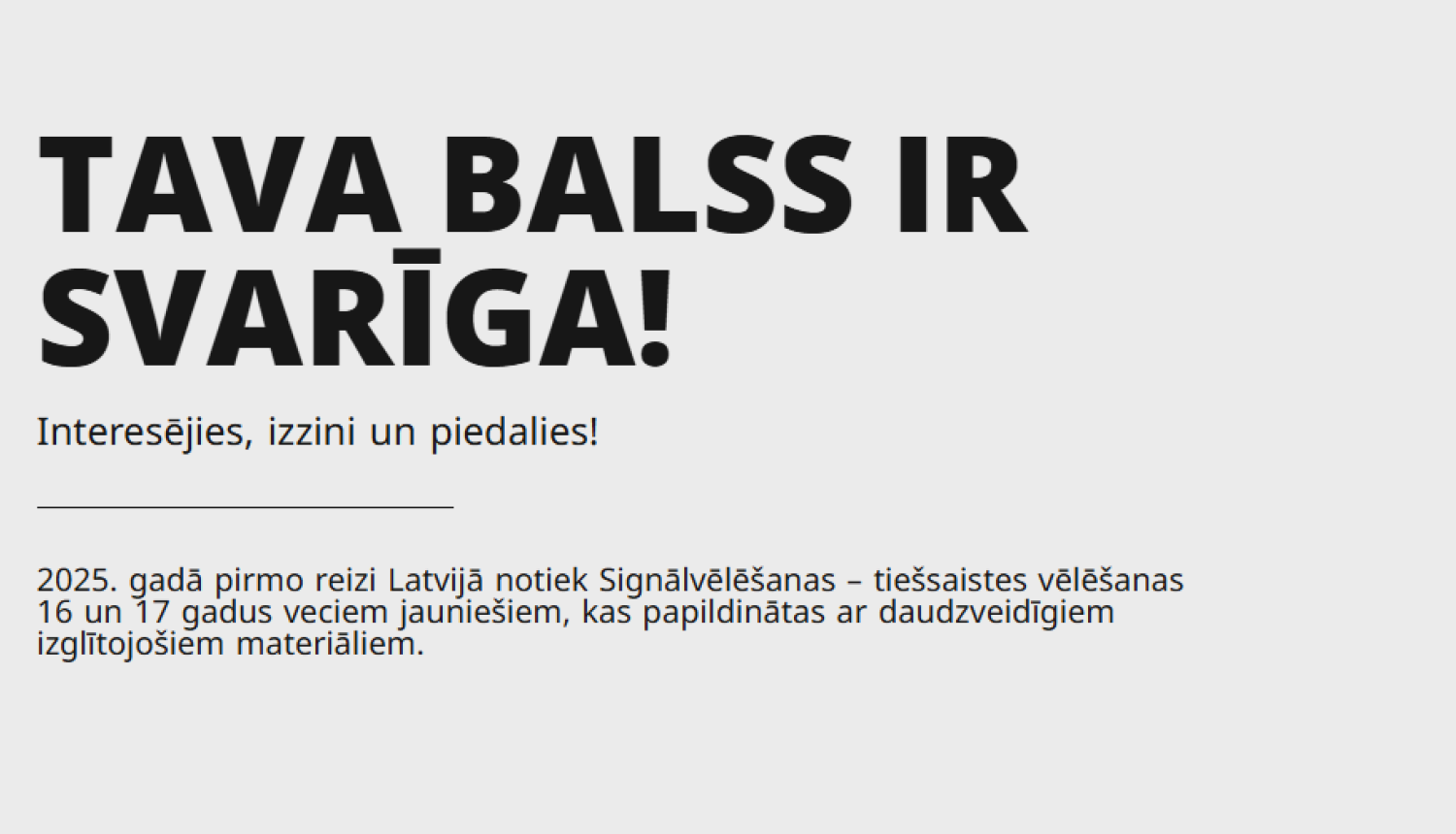 signalvelesanas