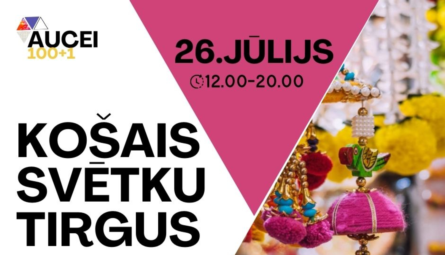Košais Auces pilsētas svētku tirgus 2025