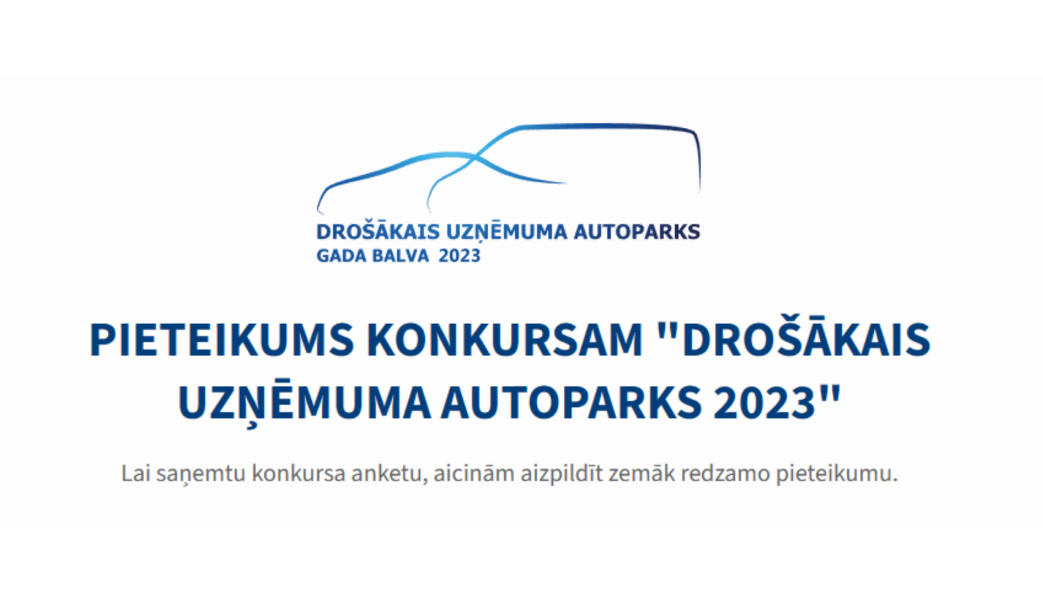 pieteikumu konkurss