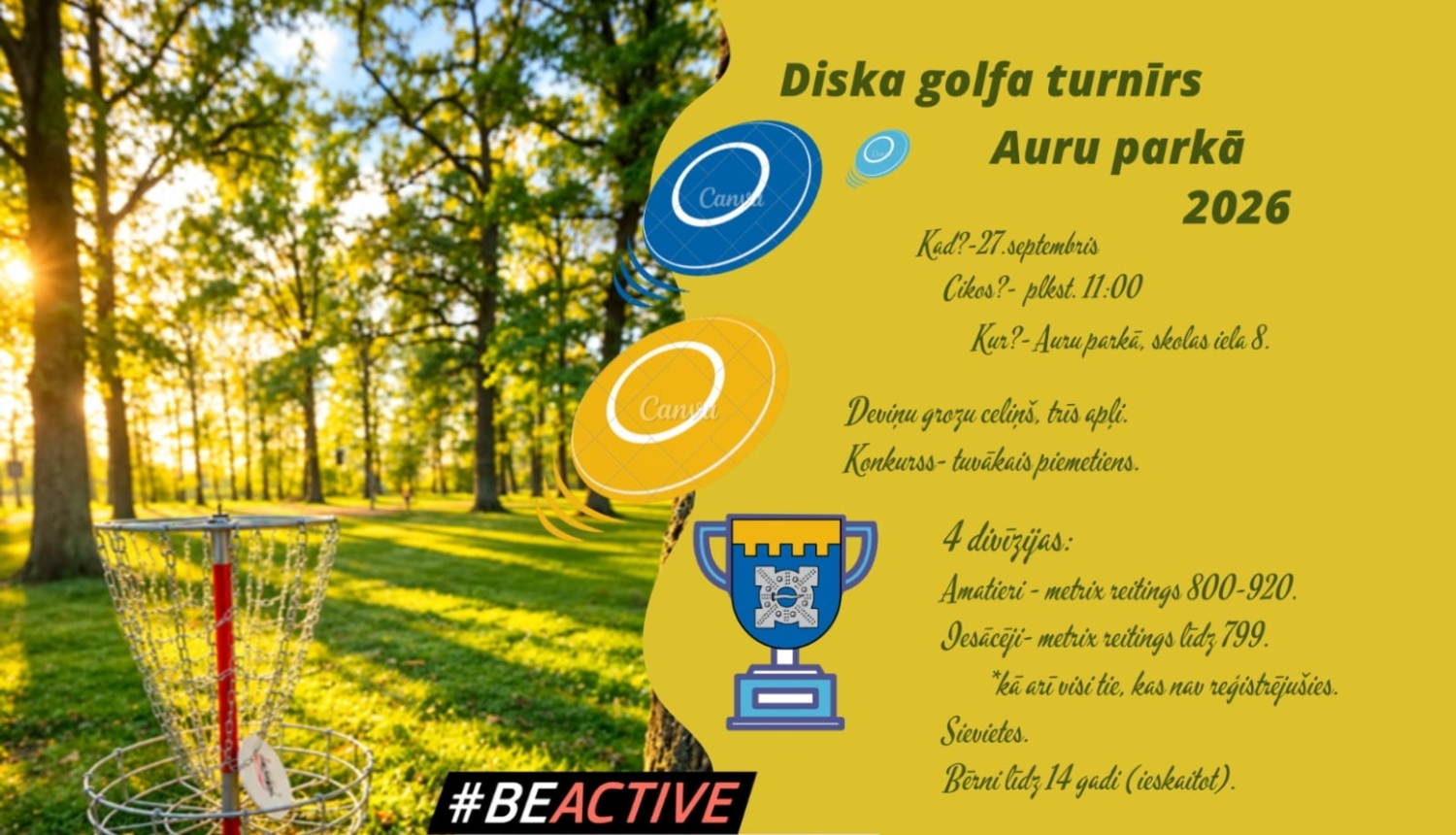 disku golfs