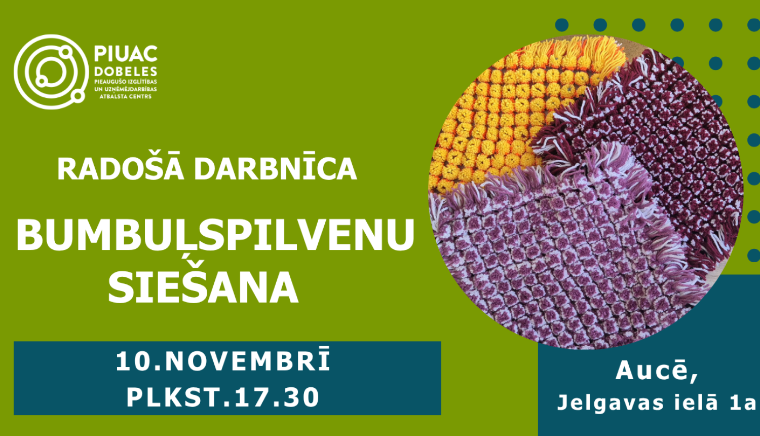 Bumbuļspilvenu siešana