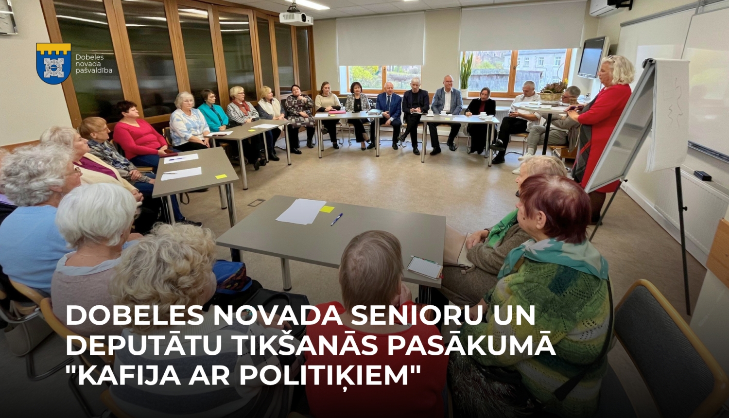 senioru universitates "tikšanās ar politiķiem"