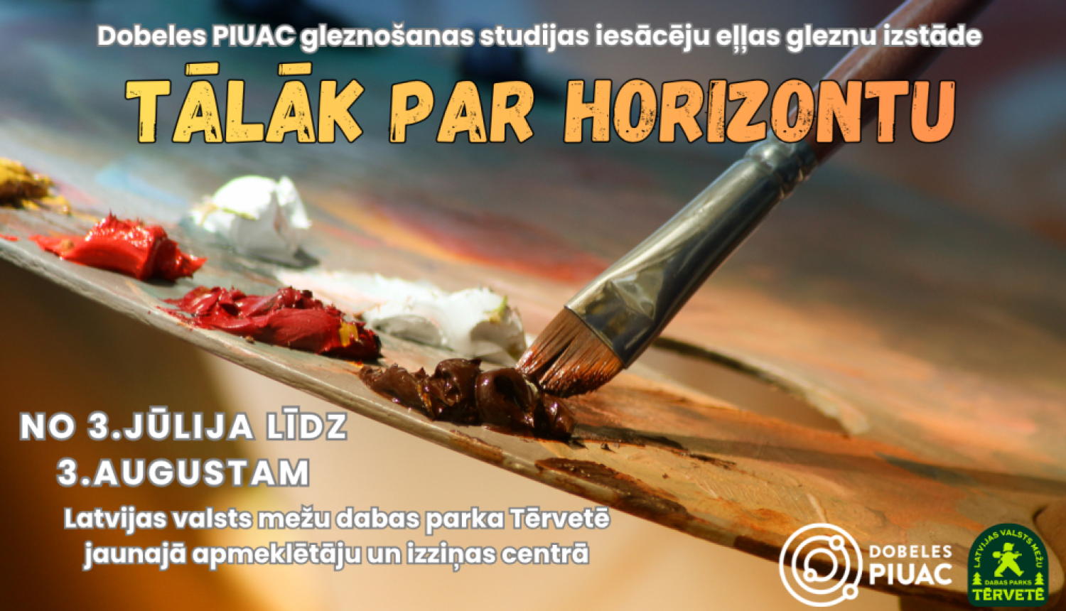 Gleznošanas izstāde Tērvetē