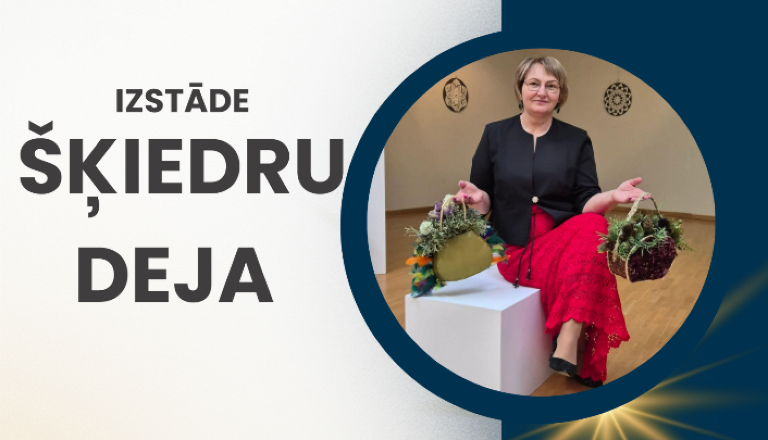 Lietuviešu tekstilmākslinieces izstāde Amatu mājā