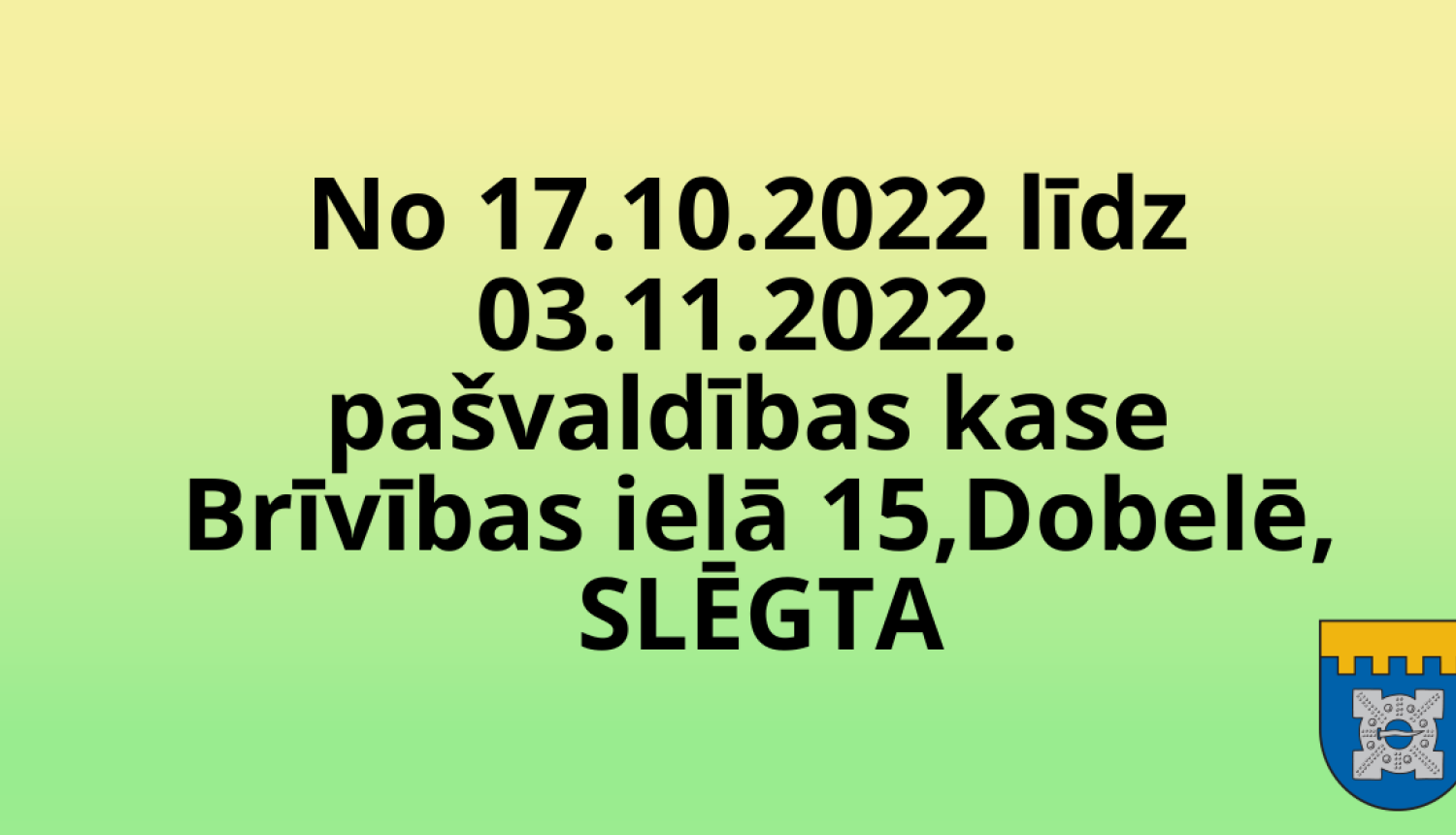 Paziņojums