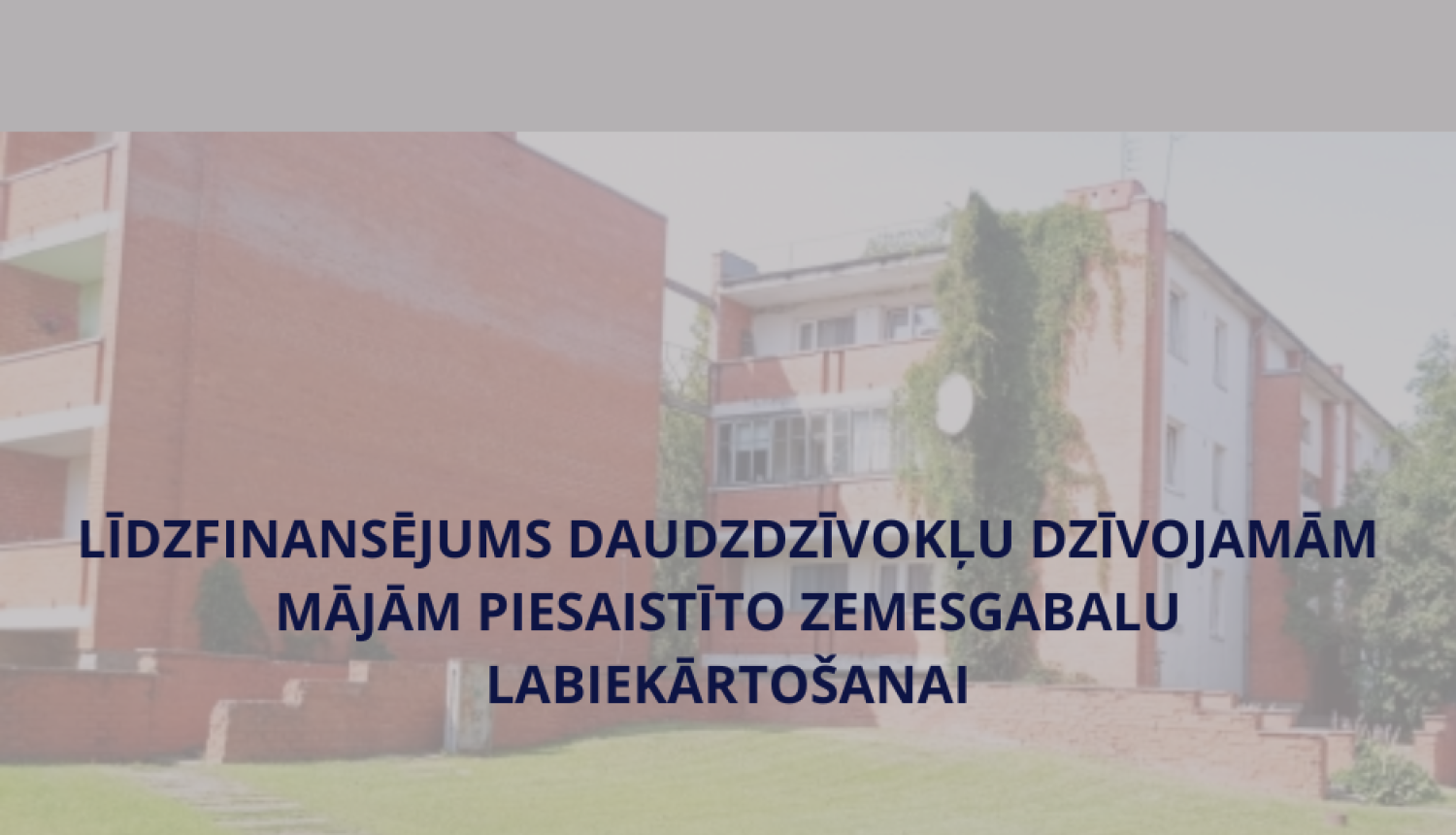 LĪDZFINANSĒJUMS