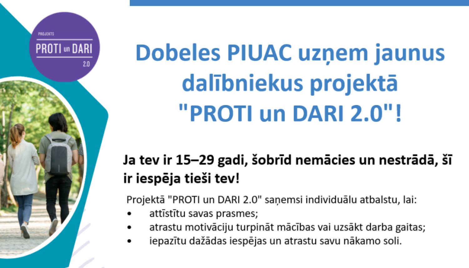 Projekts Proti un dari 2.0