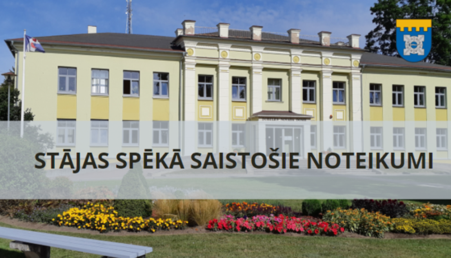 Saistošie noteikumi 