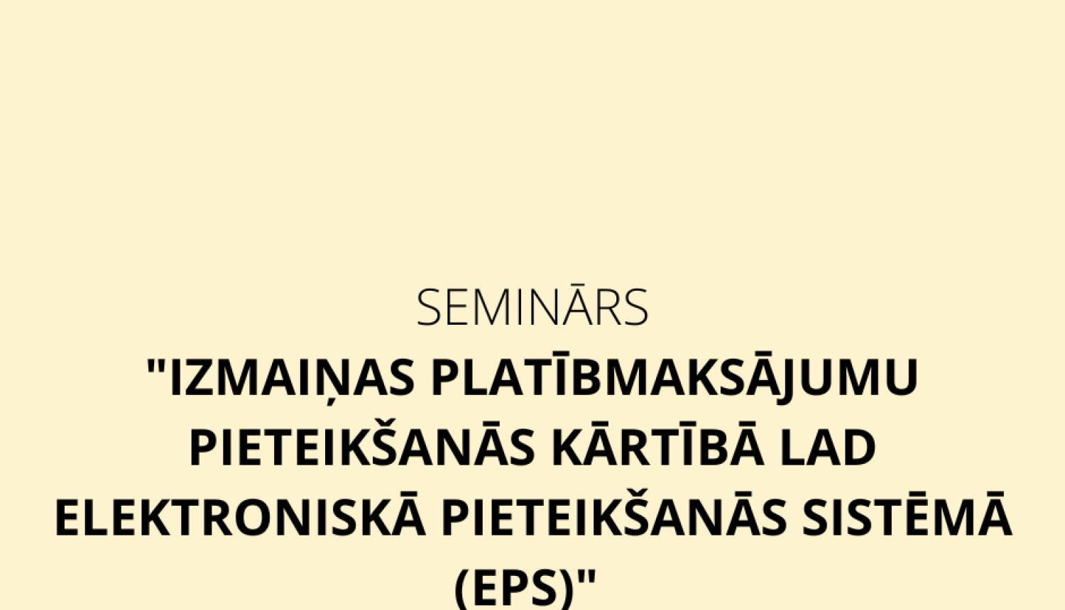 seminārs