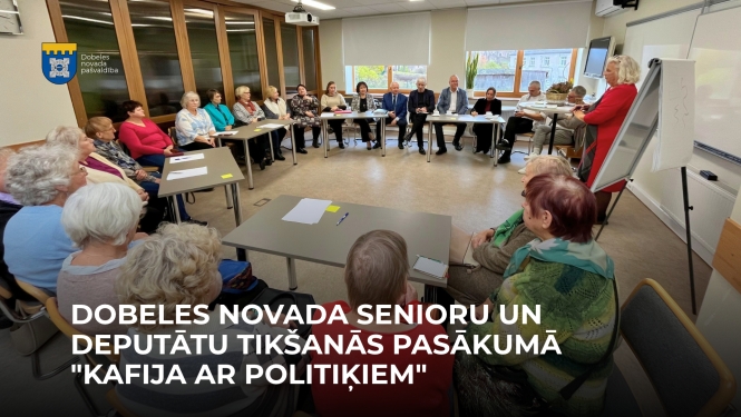 senioru universitates "tikšanās ar politiķiem"