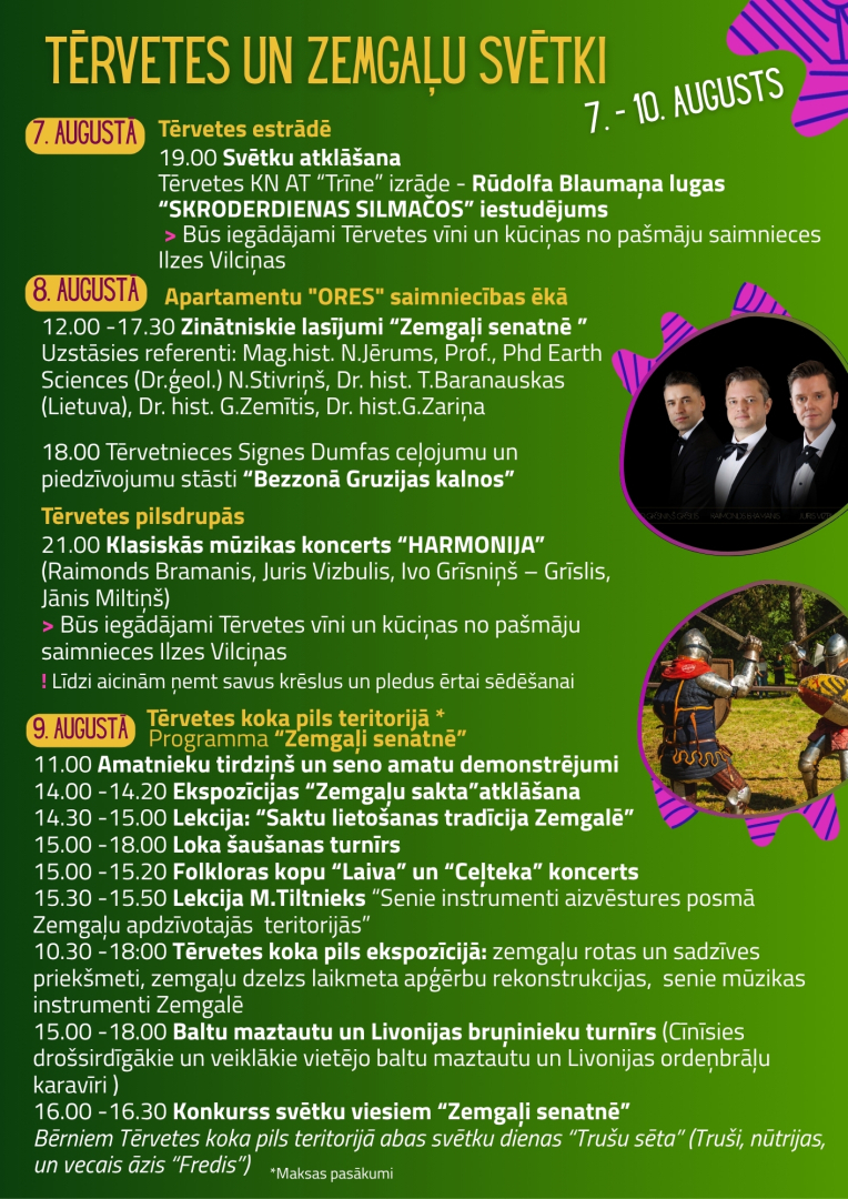 tervetes un zemgalu svetki