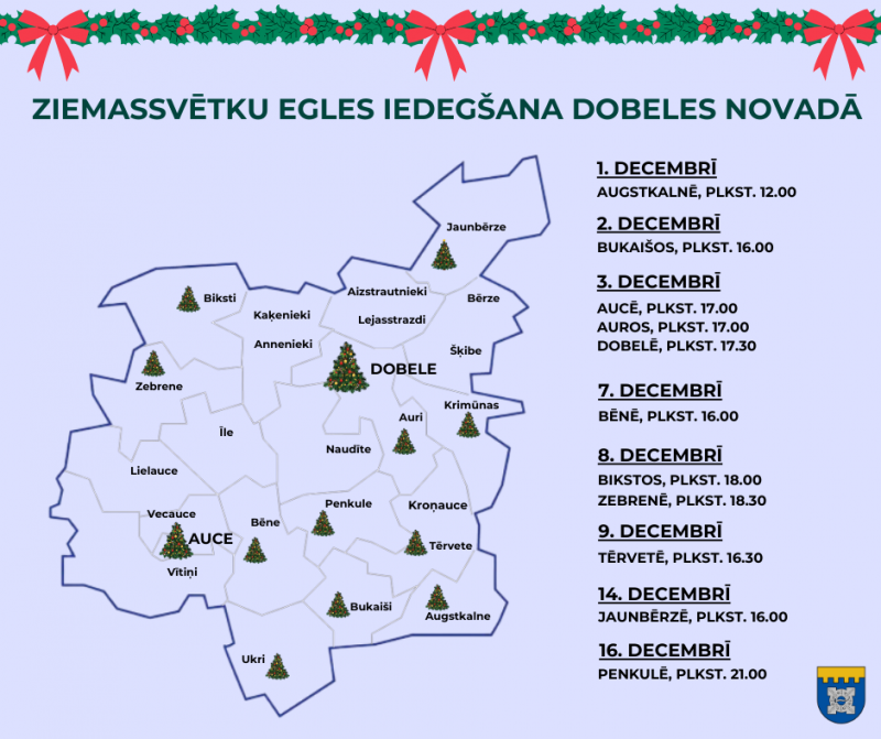 Egles iedegšana Dobeles novadā