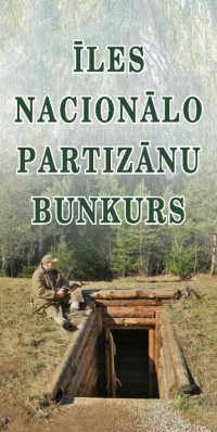 Buklets "Īles nacionālo partizānu bunkurs", 2015
