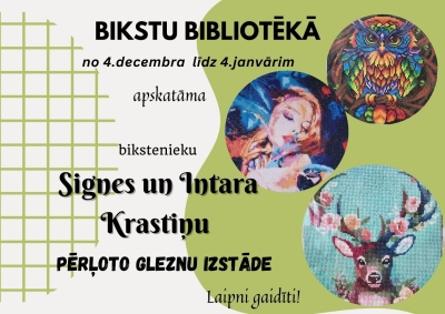 pērļoto gleznu izstāde