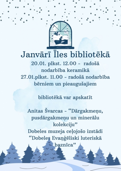 Īles bibliotēkā