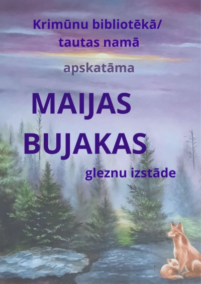 Maijas Buikas gleznu izstāde