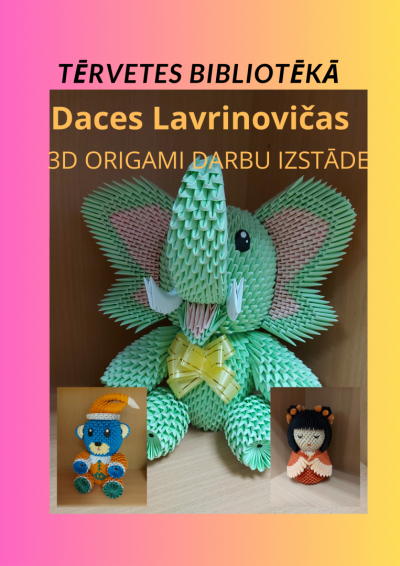 Origami darbu izstāde