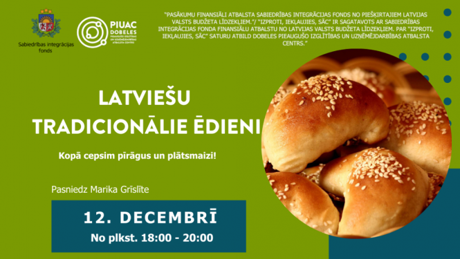 Tradicionālie ēdieni 12.12.23. PIUAC