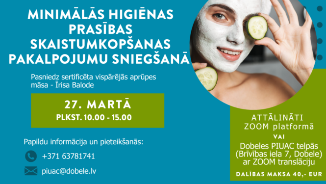 Skaistumkopšana minimālās higiēnas prasības