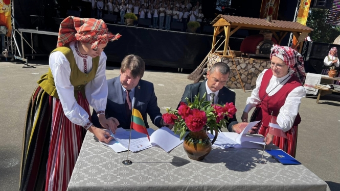 sadarbības līguma parakstīšana