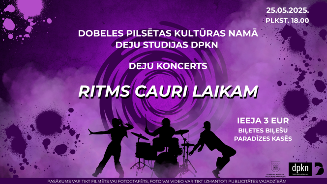 Deju studijas DPKN deju koncerts “Ritms cauri laikam”