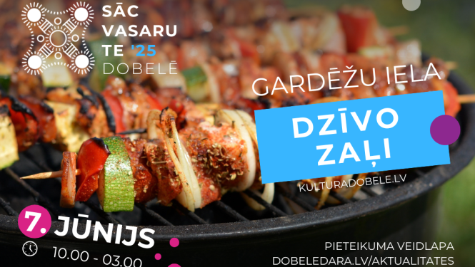 Sāc vasaru te! 2025 Gardēžu iela