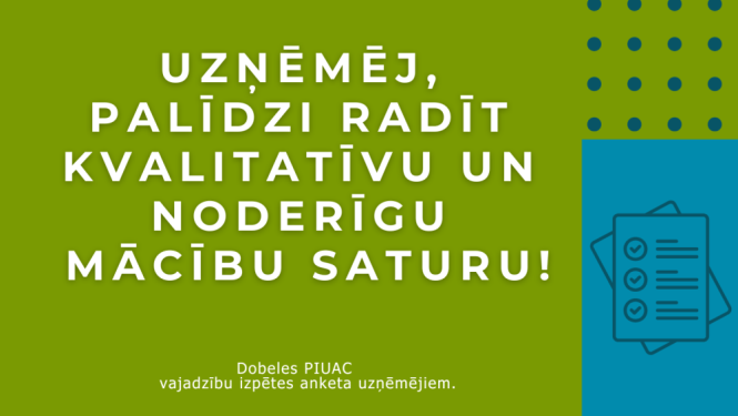 Aptauja uzņēmējiem