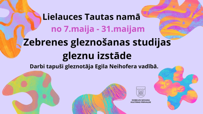 Zebrenes gleznu izstāde