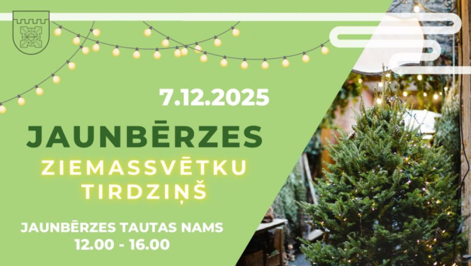 Jaunbērze Ziemassvētku tirgus 2025