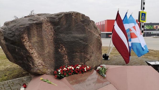 Komunistiskā genocīda upuru piemiņas diena Dobelē