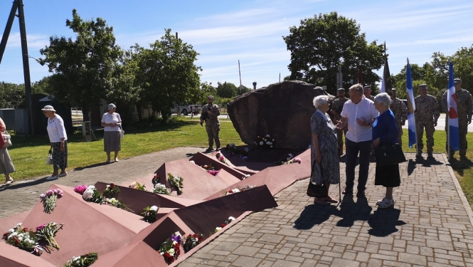 Komunistiskā genocīda upuru piemiņas diena Dobelē