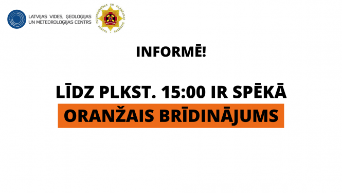 oranžais brīdinājums