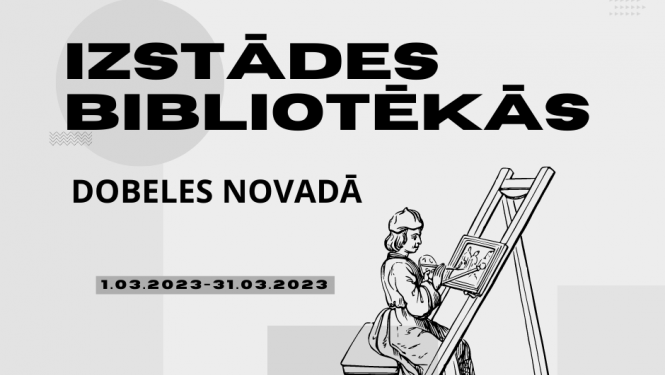 izstādes bibliotēkās