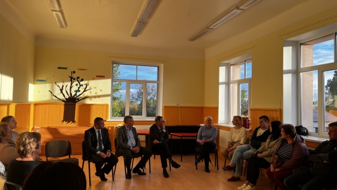 domes deputātu tikšanās ar pagastu iedzīvotājiem