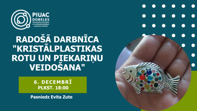 Radošā darbnīca 06.12.2023.