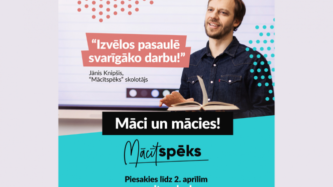 Māci un mācies !