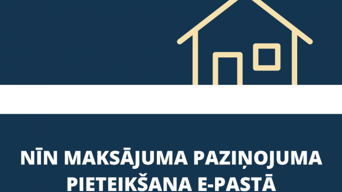 NĪN maksājuma paziņojuma pieteikšana e-pastā