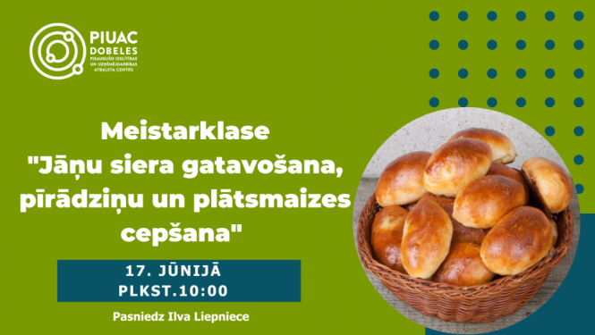 Siers, pīrāgi, plātsmaize Aucē 17.06.2023.