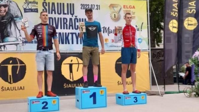 Jauno riteņbraucēju starts Lietuvā