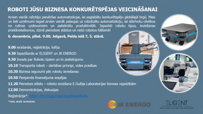 Seminaars par robotiem