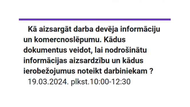 Vebinārs uzņēmējiem 19.03.24.
