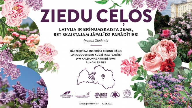 ziedu ceļos